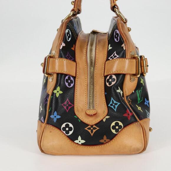 LOUIS VUITTON Monogram Multicolor Claudia Hand Bag Black M40194 - Picture 5 of 16